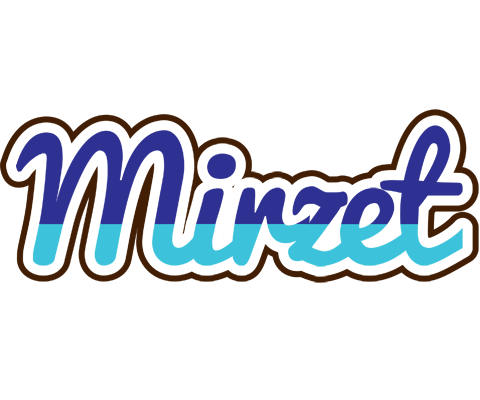 Mirzet raining logo