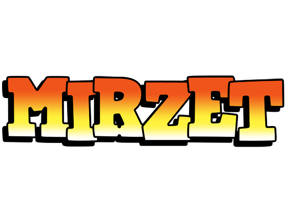 Mirzet sunset logo
