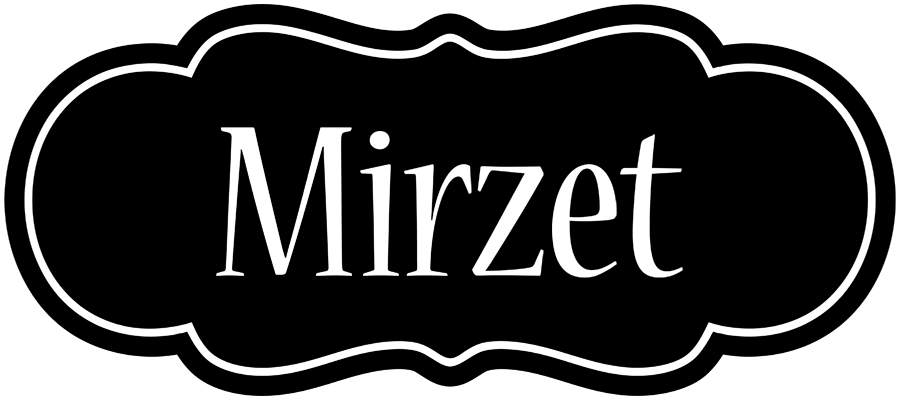 Mirzet welcome logo