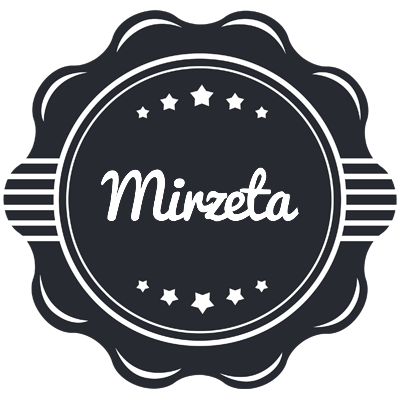 Mirzeta badge logo