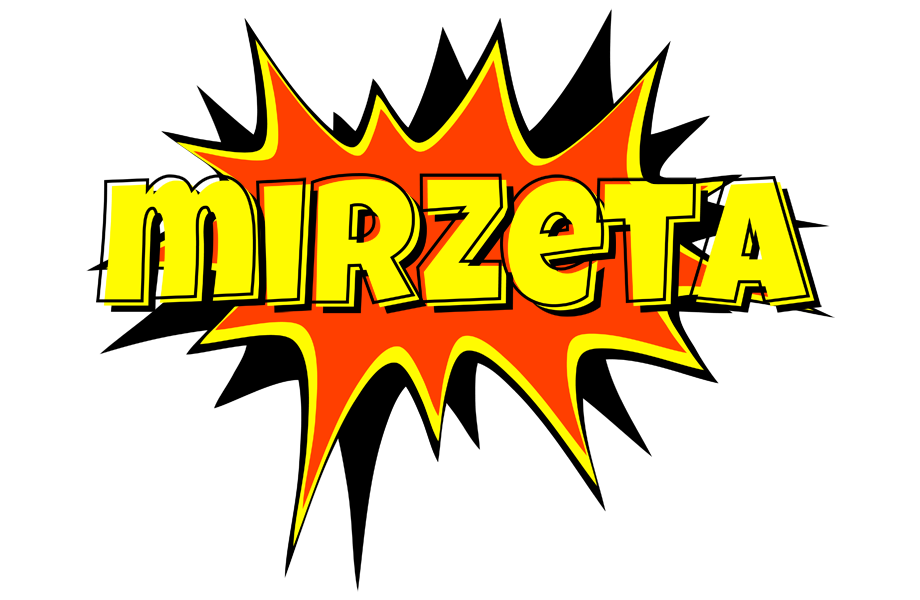 Mirzeta bazinga logo