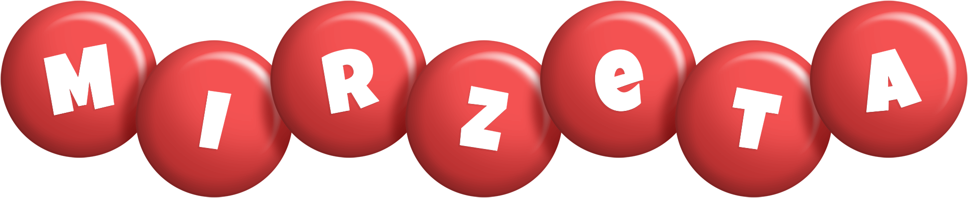 Mirzeta candy-red logo