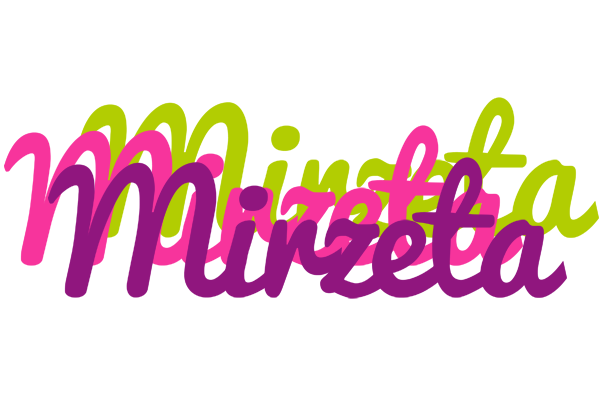 Mirzeta flowers logo