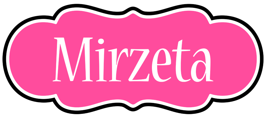 Mirzeta invitation logo