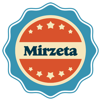 Mirzeta labels logo