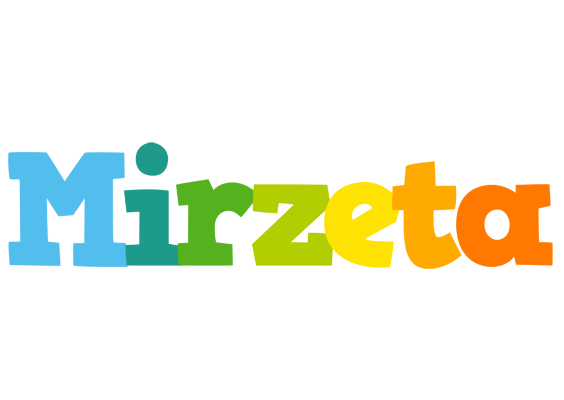 Mirzeta rainbows logo