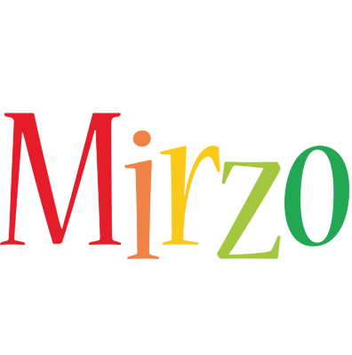 Mirzo birthday logo