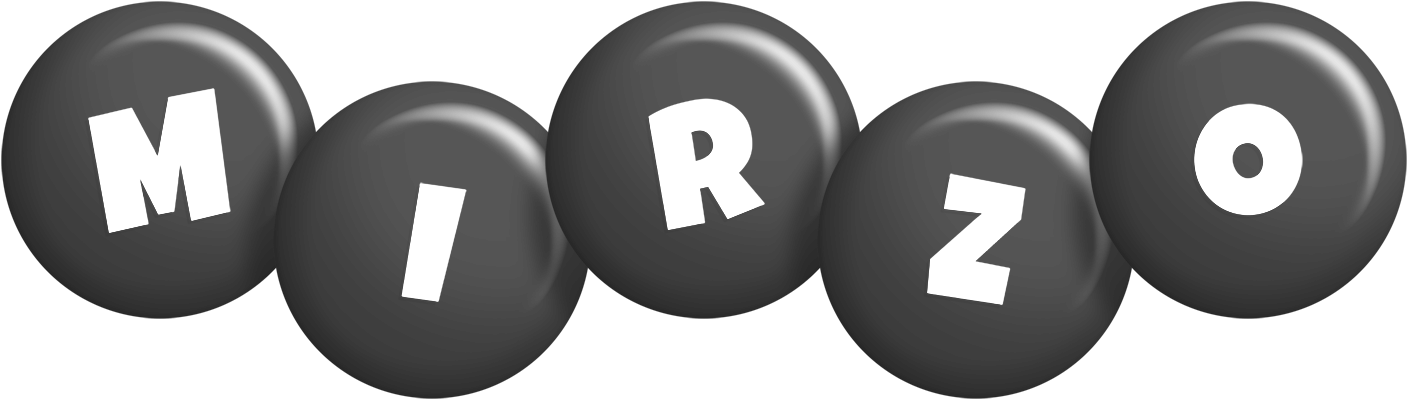 Mirzo candy-black logo