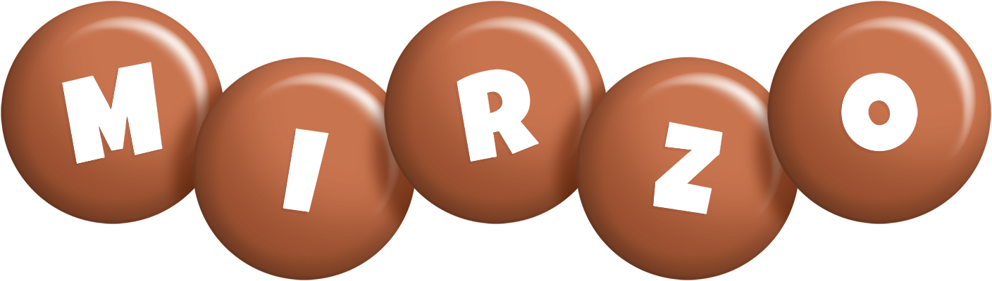 Mirzo candy-brown logo