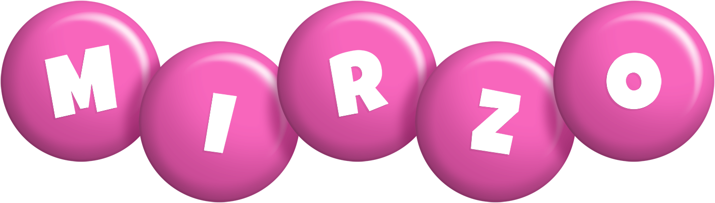 Mirzo candy-pink logo