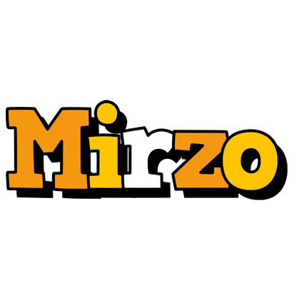 Mirzo cartoon logo