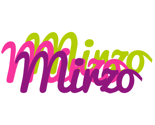 Mirzo flowers logo