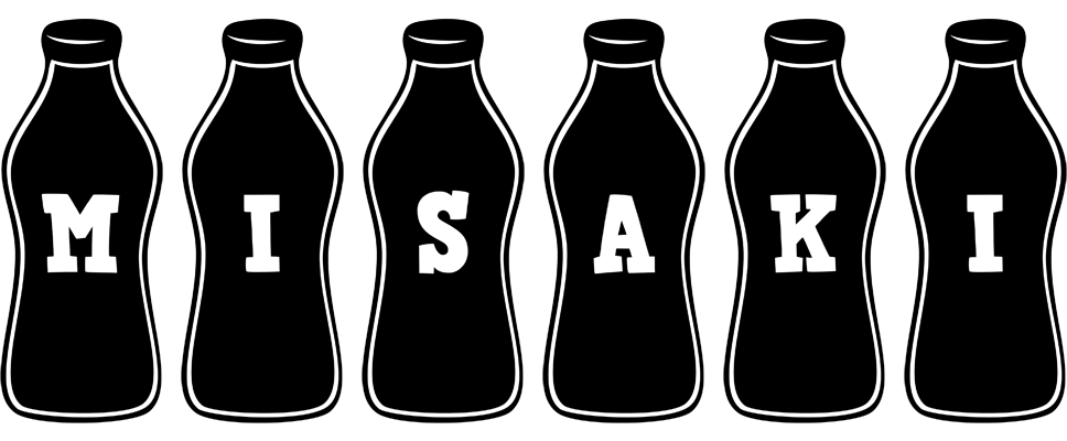 Misaki bottle logo