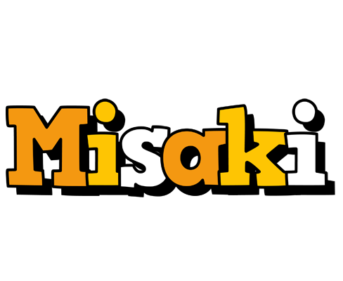 Misaki cartoon logo