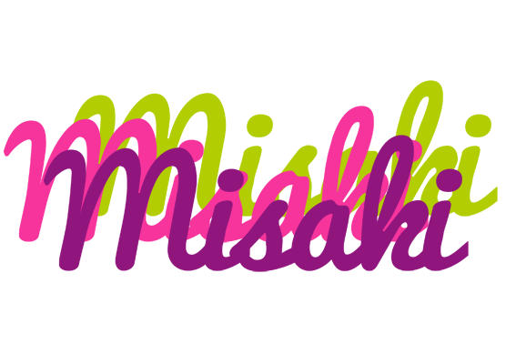 Misaki flowers logo