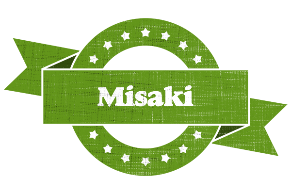 Misaki natural logo
