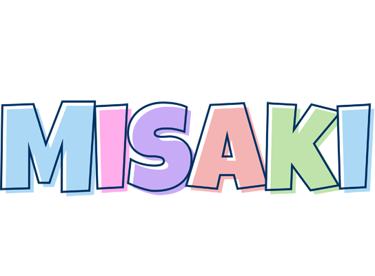 Misaki pastel logo