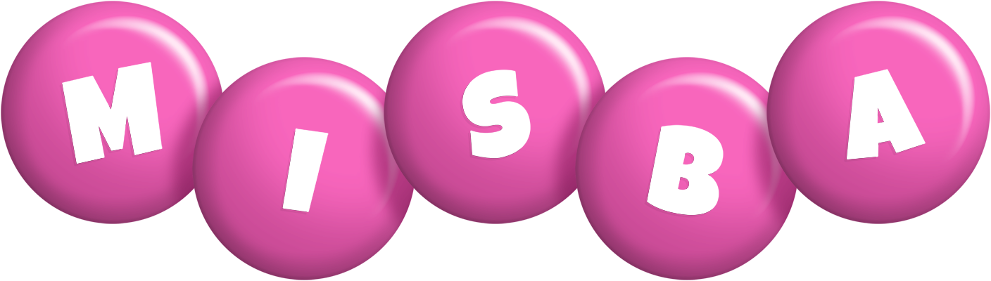 Misba candy-pink logo