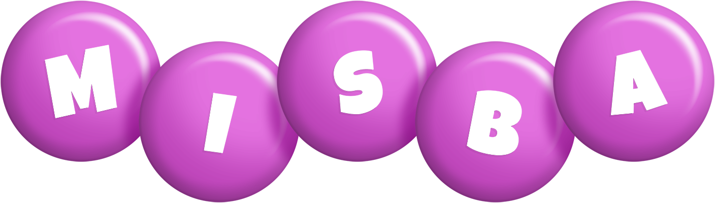 Misba candy-purple logo