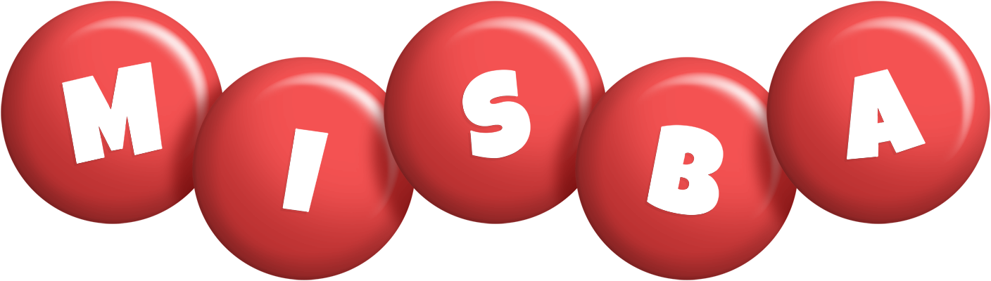 Misba candy-red logo