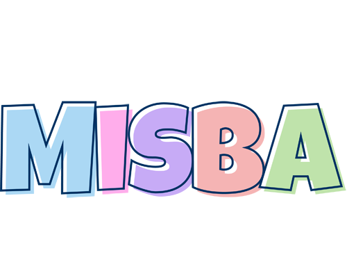 Misba pastel logo