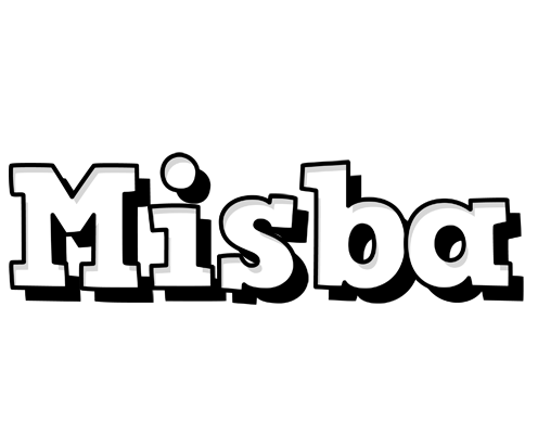 Misba snowing logo