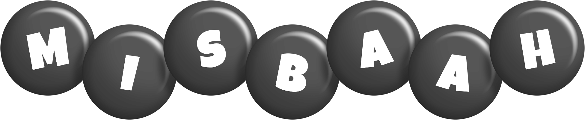 Misbaah candy-black logo
