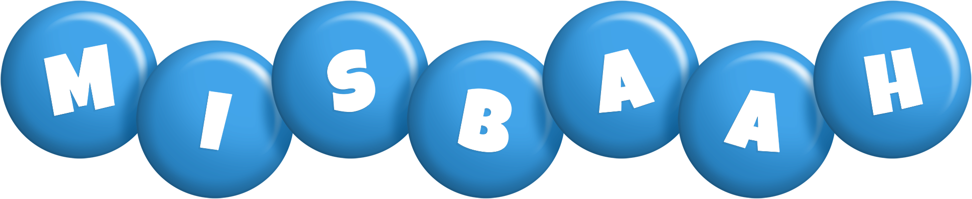 Misbaah candy-blue logo