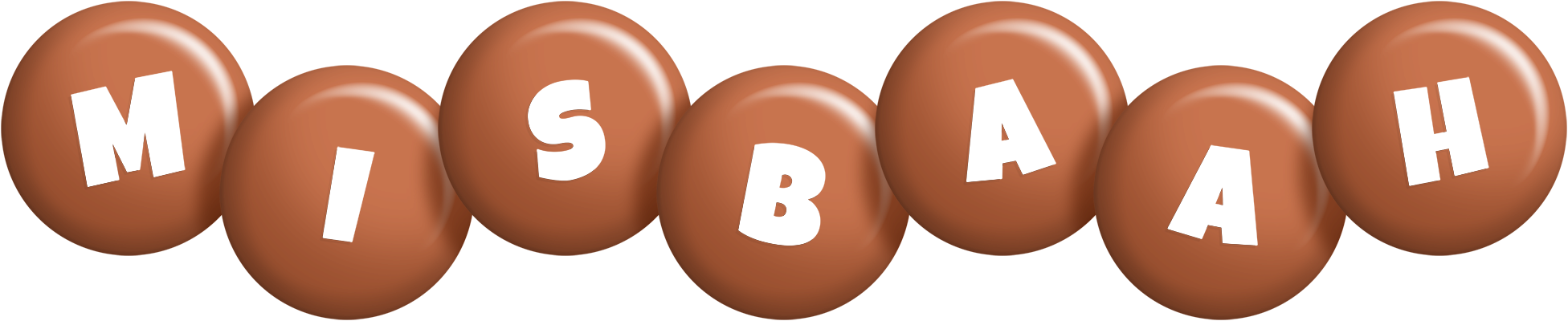 Misbaah candy-brown logo
