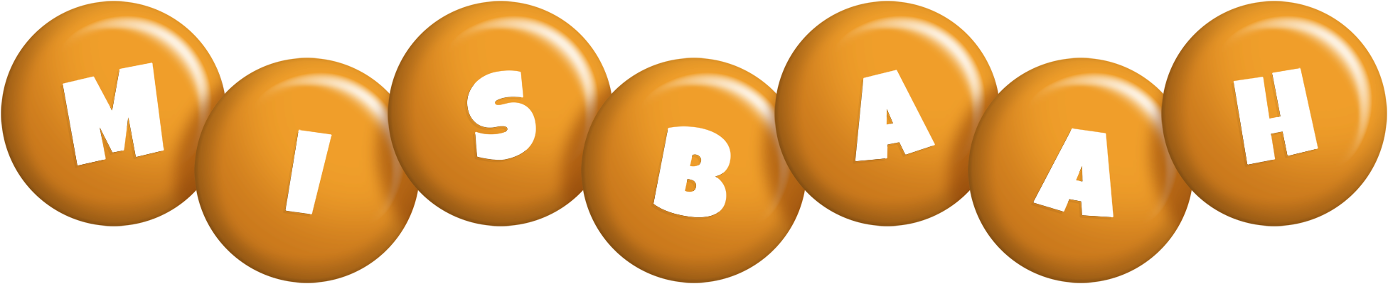 Misbaah candy-orange logo