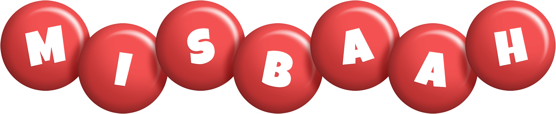 Misbaah candy-red logo