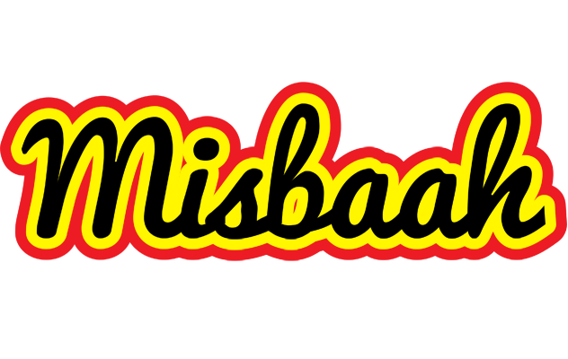 Misbaah flaming logo