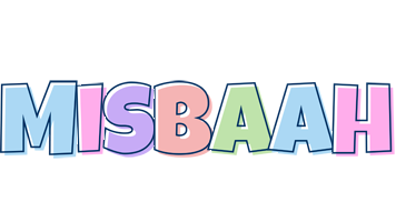 Misbaah pastel logo