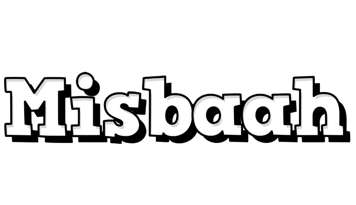 Misbaah snowing logo