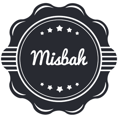 Misbah badge logo