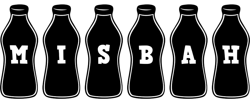 Misbah bottle logo