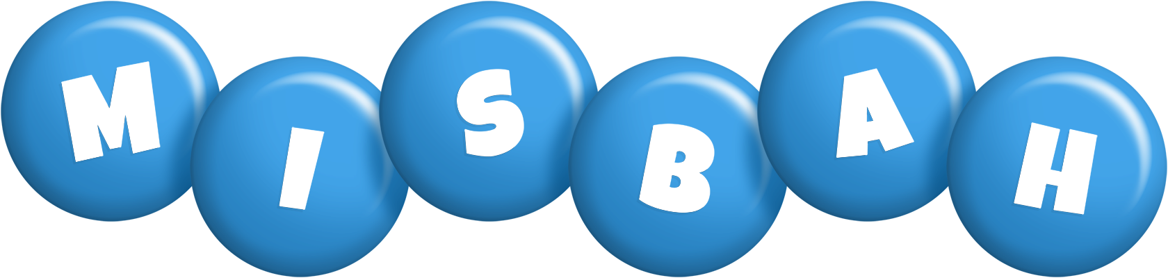 Misbah candy-blue logo