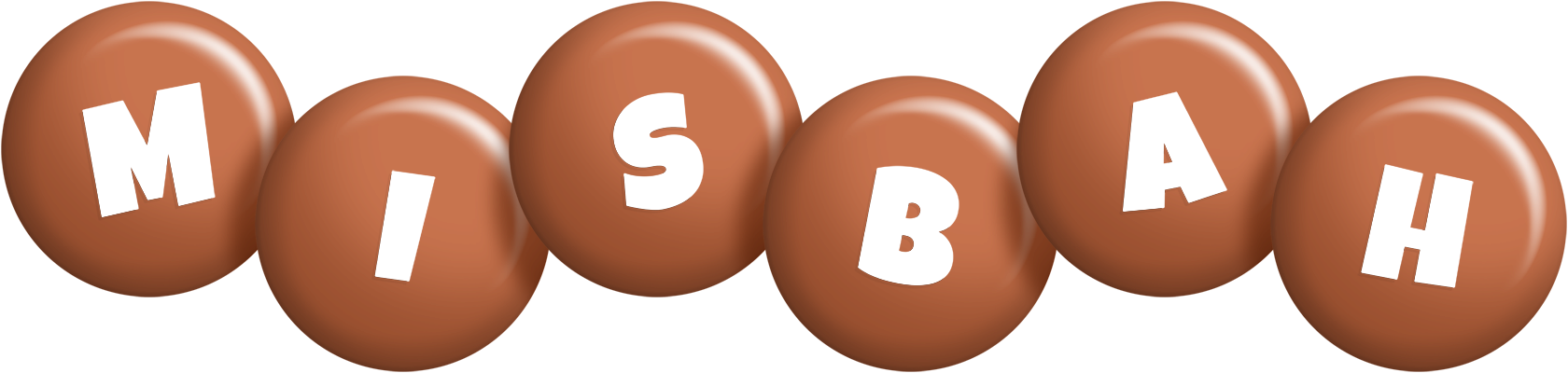 Misbah candy-brown logo