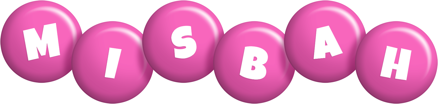 Misbah candy-pink logo