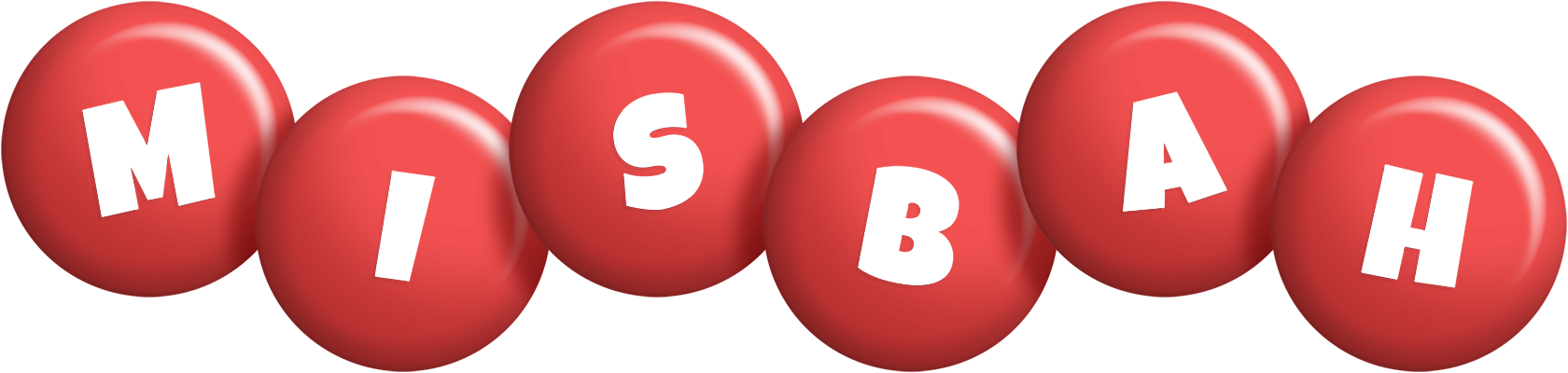 Misbah candy-red logo