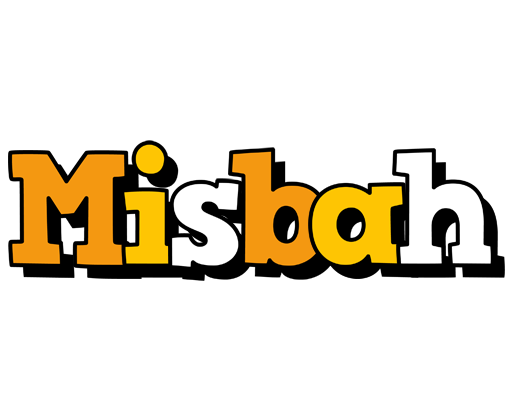 Misbah cartoon logo