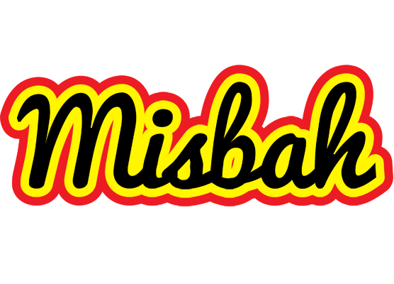 Misbah flaming logo