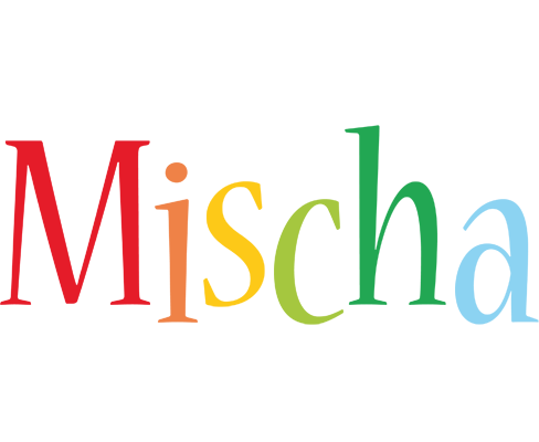 Mischa birthday logo