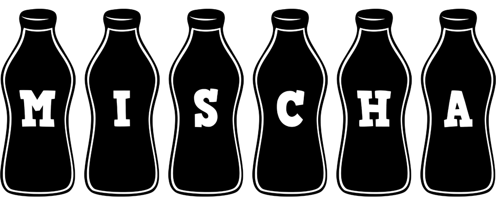Mischa bottle logo