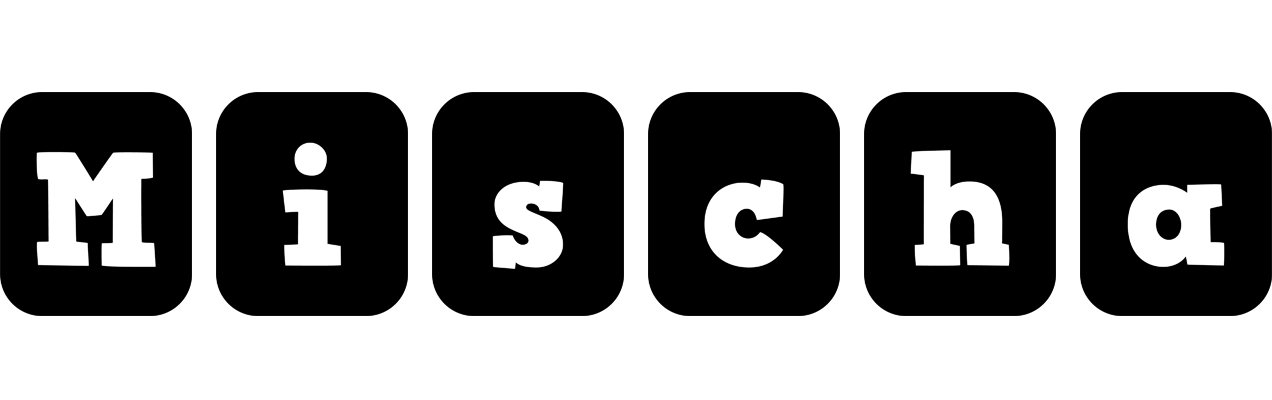 Mischa box logo