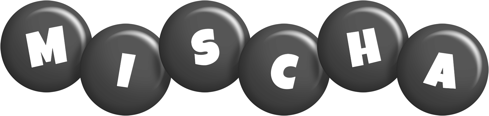 Mischa candy-black logo