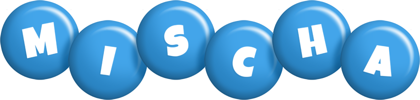 Mischa candy-blue logo