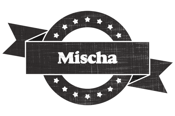 Mischa grunge logo