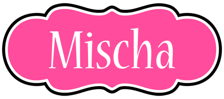 Mischa invitation logo