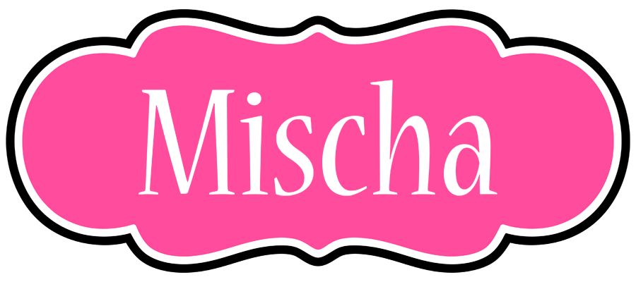 Mischa invitation logo